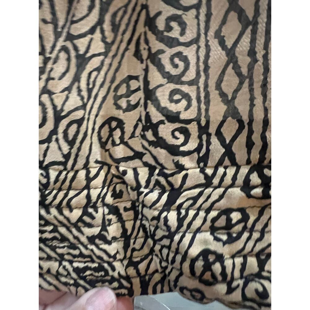 H&M Women’s Printed Side Tie Blouse – Size 6 - Picture 3 of 8